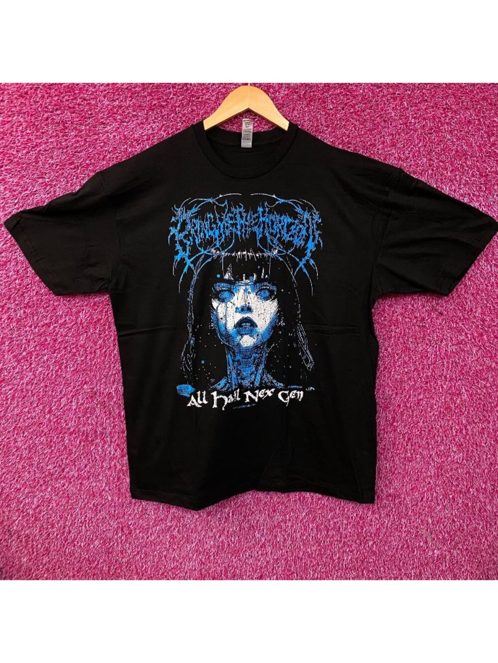 Bring Me The Horizon "All Hail Nex Gen" Metal Band Graphic T-Shirt XL